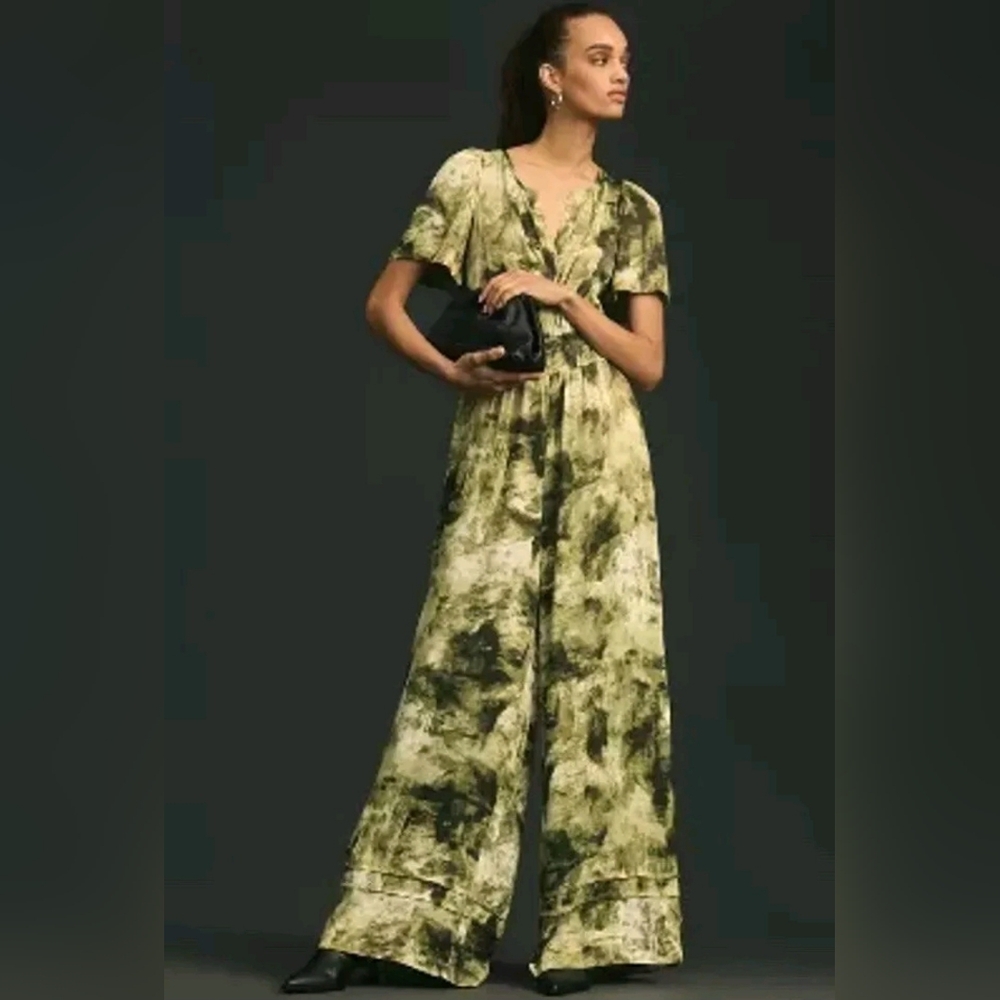 Anthropologie The Somerset Jumpsuit EUC - Picture 3 of 11